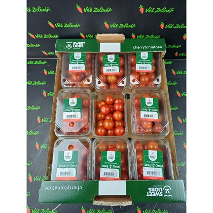 Rajčata cherry kulatá, 9x250g