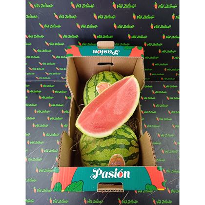 Meloun vodní bezsemenný červený (žíhaný), 15kg (2ks)