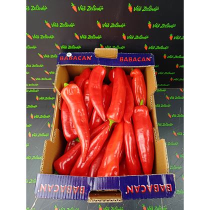 Paprika kápie červená, 5kg