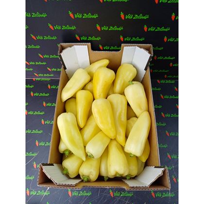 Paprika kápie světle žlutá, 5kg