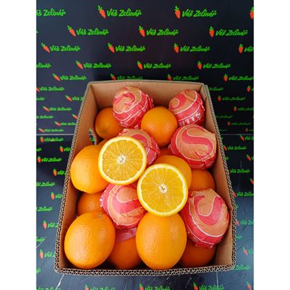 Pomeranče Valencia velké 48ks (15kg)