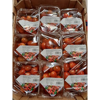 Rajčata cherry oválná, 9x250g