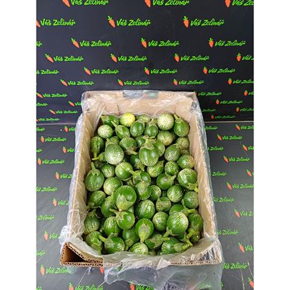 Baklažan thajský zelený - Cà pháo, 4kg