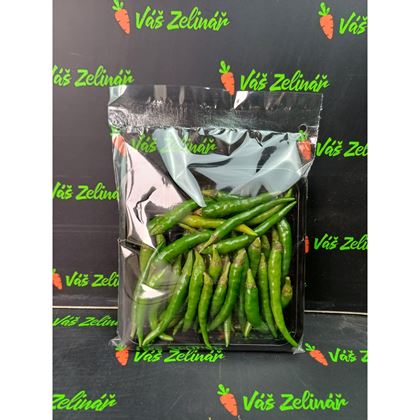 Chilli papričky zelené, 20x100g