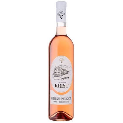 Cabernet Sauvignon-rose, odrůdové, polosuché (109Kč, 0,75l), 6ks