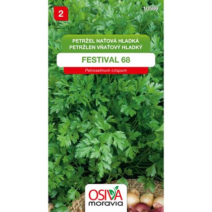 Osiva - Petržel naťová FESTIVAL 68, 10ks