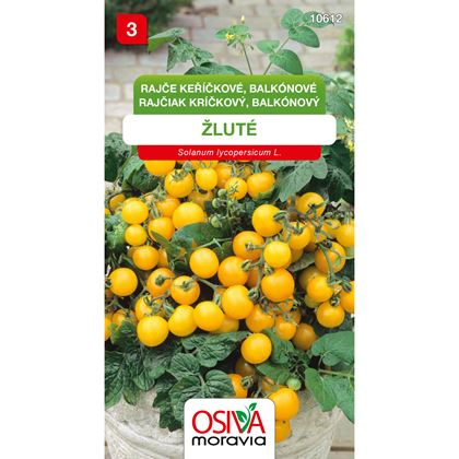 Osiva - Rajče Keříkové balkónové žluté, 10ks