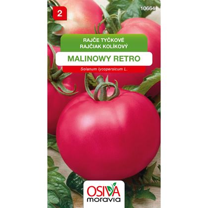 Osiva - Rajče tyčkové MALINOWY RETRO, 10ks
